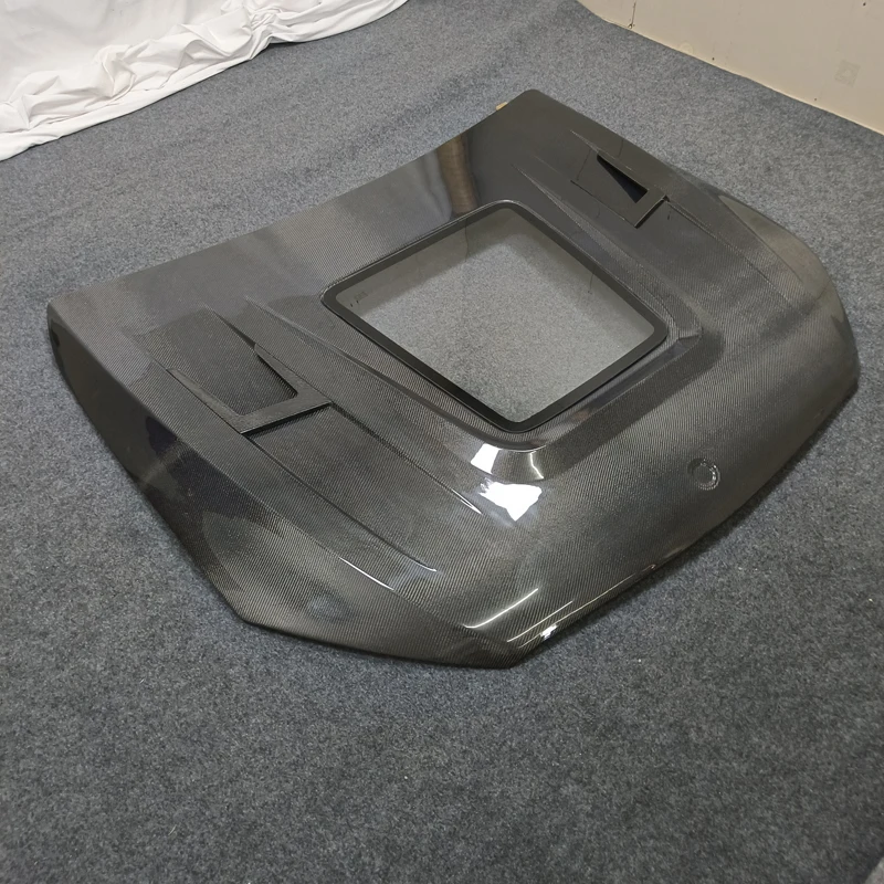 GLC200 GLC260 GLC300 43 63 Carbon Fiber Transparent Hood for Mercedes-Benz GLC 2017-2022