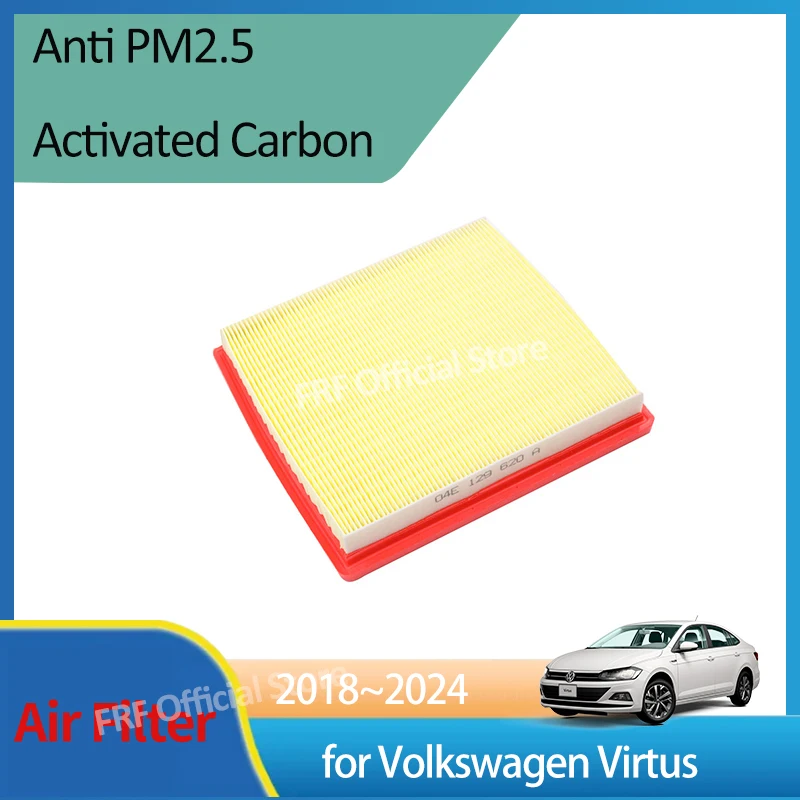 for Volkswagen VW Virtus Polo Sedan 2018 2019 2020 2021 2022 2023 2024 04E129620A Air Filter Intake Engine Grid Car Accessories