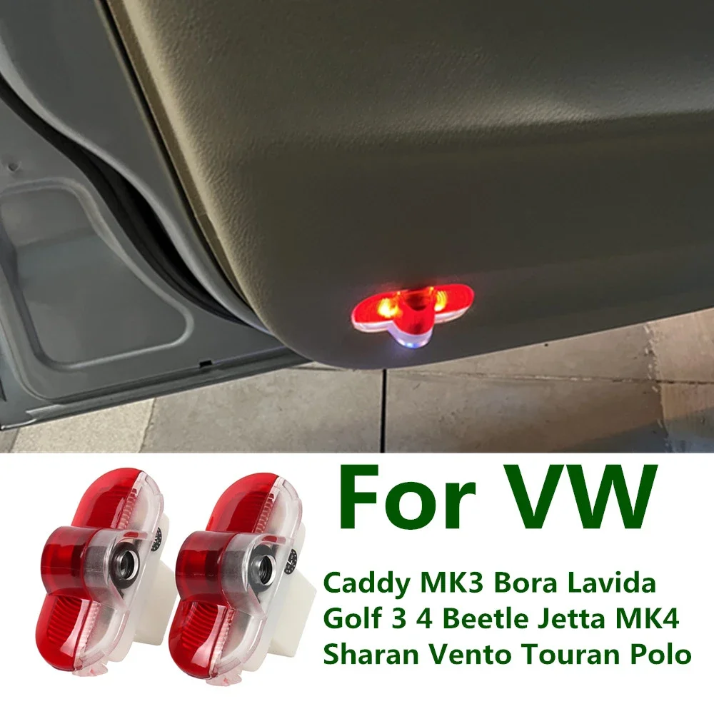 

LED Car Door Interior Decoration Light Bulbs Accessories For VW Caddy MK3 Bora Lavida Golf 3 4 MK3 Beetle Jetta MK4 Sharan Vento