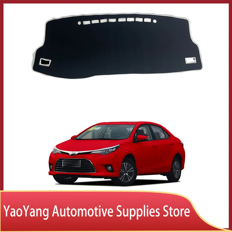 

Custom Fit for Toyota Carola 2014-2018 Dashboard Cover Mat Dash Mat Flannel Nonslip Dash Cover Sunshade Glare UV Rays Protector