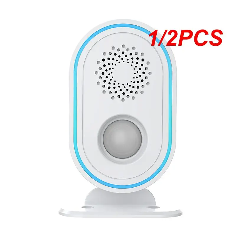 

1/2PCS Pir Mp Alert Infrared Sensor Wireless 85dba Battery Powered 433mhz 2.4ghz Wireless Alarm System Home Security Alarm