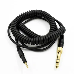 For Audio-Technica For For HP-CC Replacement Cable For ATH-M40x & ATH-M50x Headphones Spring Headphone Cable