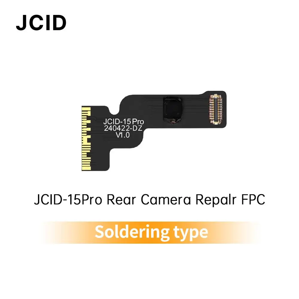 JC Soldering Type Rear Camera Flex Cable for iPhone 11 12 13 14 15 ProMax Solve the problem of mismatched lens codes and pop-ups