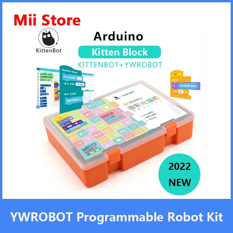 

Программируемый комплект робота KittenBot YWROBOT — Scratch 3.0 — поддержка программы на Python