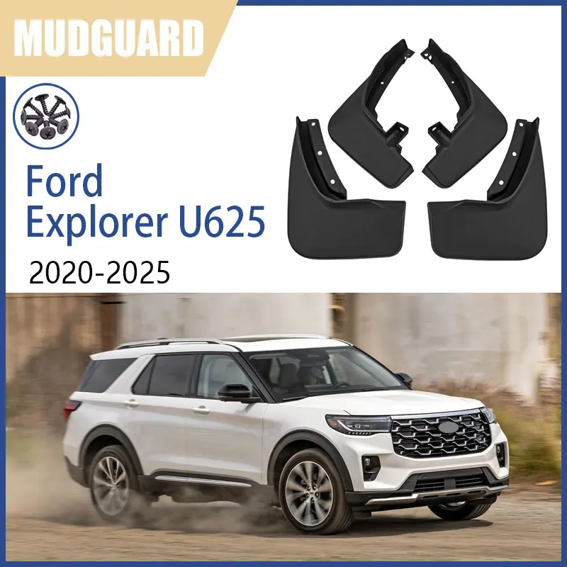 

Крылья для Ford Explorer U625 2020-2025 2024 2023 2022 2021, брызгозащищенное крыло, высококачественный аксессуар, передняя и задняя крышка