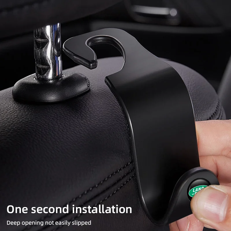 Car Seat Headrest Hook Auto Back Seat Organizer Hanger For Land Rover Freelander L2 LF Range Rover Evoque 3 4 Discovery L319