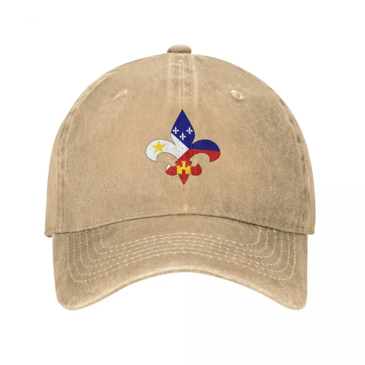 

2023 New Cajun Fleur De Lis Cap Cowboy Hat Beach Bag Custom Cap Cap Men's Women's