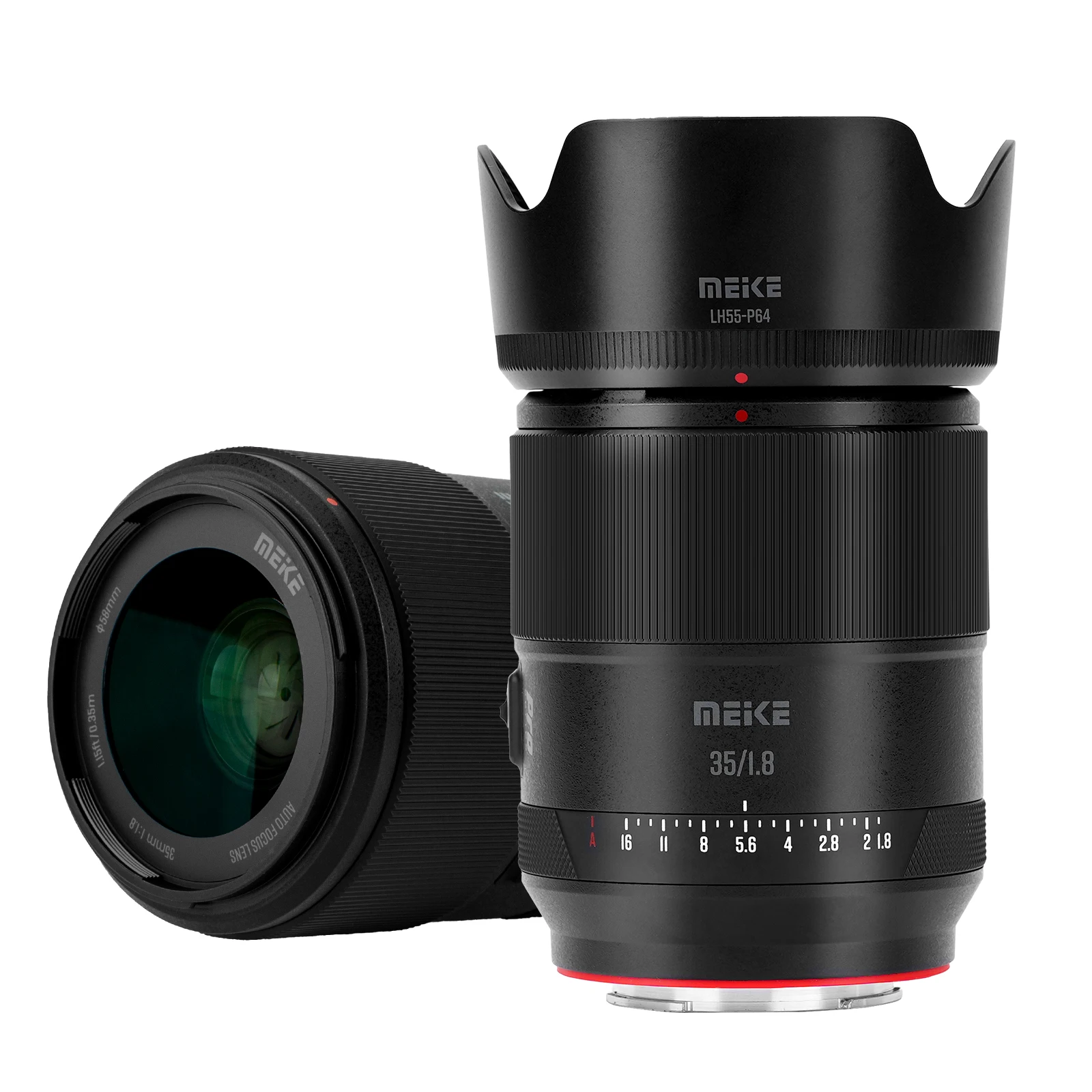 

Meike 35mm F1.8 Wide Angle Auto Focus AF STM Full Frame High Resolution 8K Portrait Prime Lens Compatible with E/Z