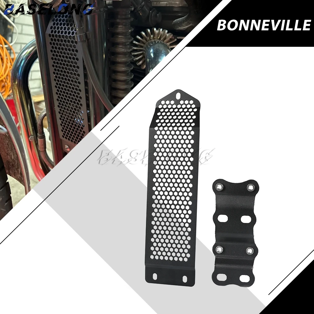 

For Bonneville T100 T120 SE Thruxton 900 Scrambler 900 2002-2016 Engine Skid Plate Bash Frame Guard Radiator Grille Guard Cover