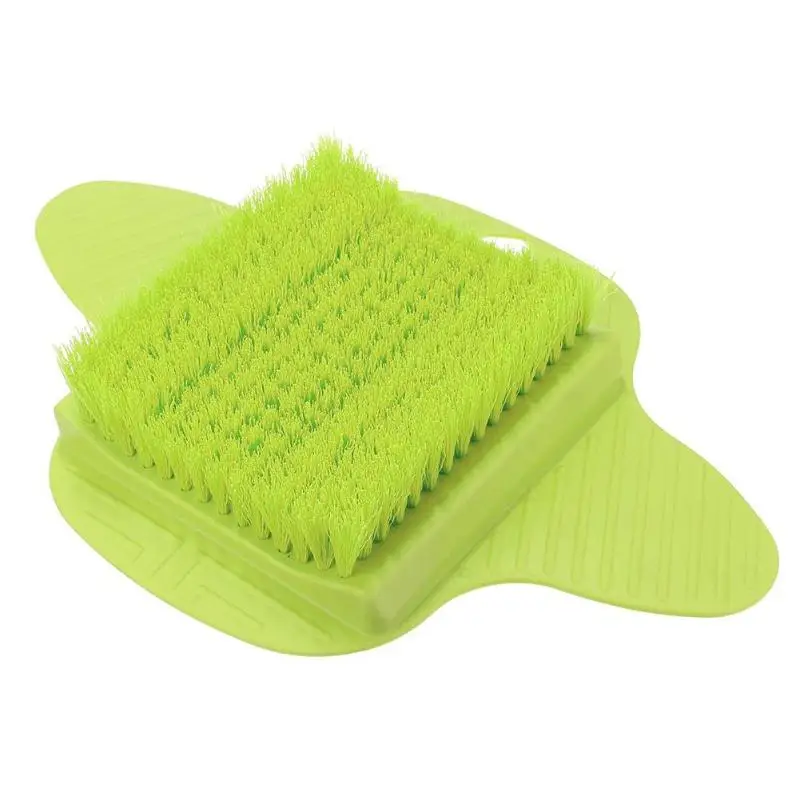 Lazy Feet Washing Brush Exfoliating Foot Rubbing Board Soft Fur Foot Cleaning Brush With Suction Cup Massage Brush