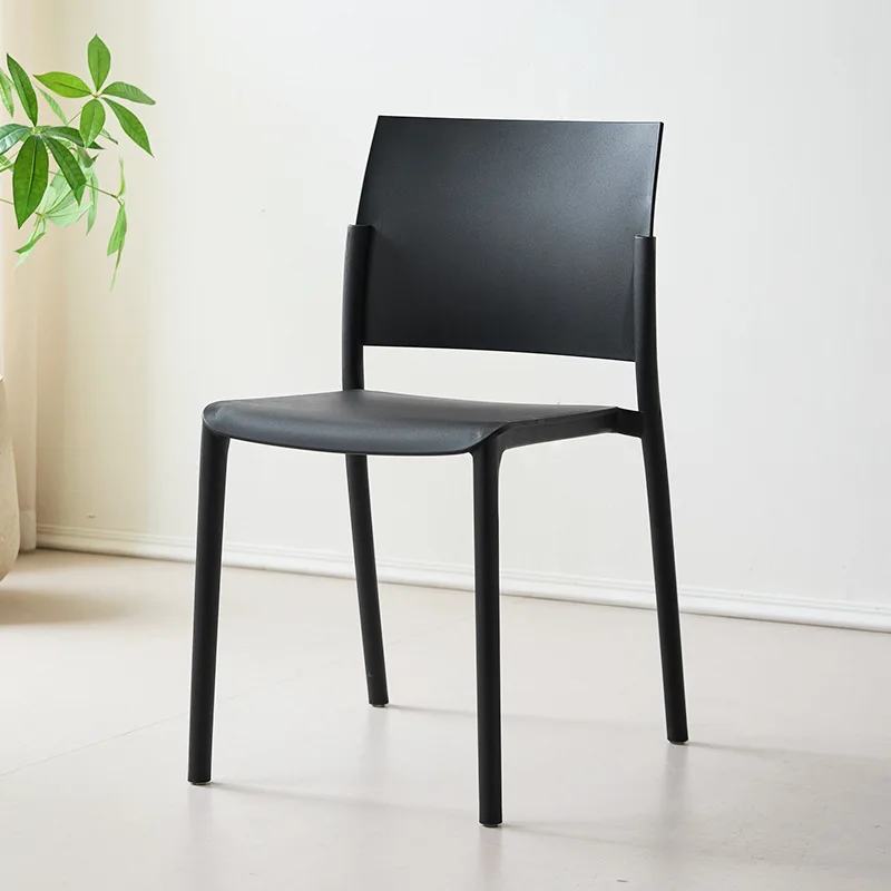 Plastique pour chambre Table à manger moderne chaise chaise de salle à manger chaises de salle à manger contemporaines