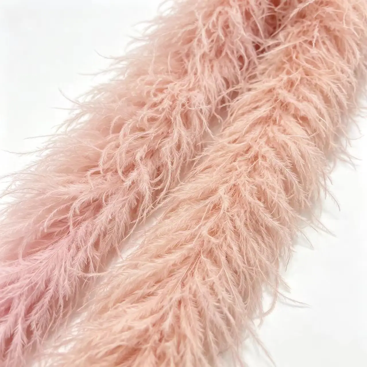 Royal Blue Ostrich Feather Boa 10Ply Fluffy Wrap Scarf for Wedding Bridal Dress Decoration DIY Sewing Craft Costume Party 0.5/1/