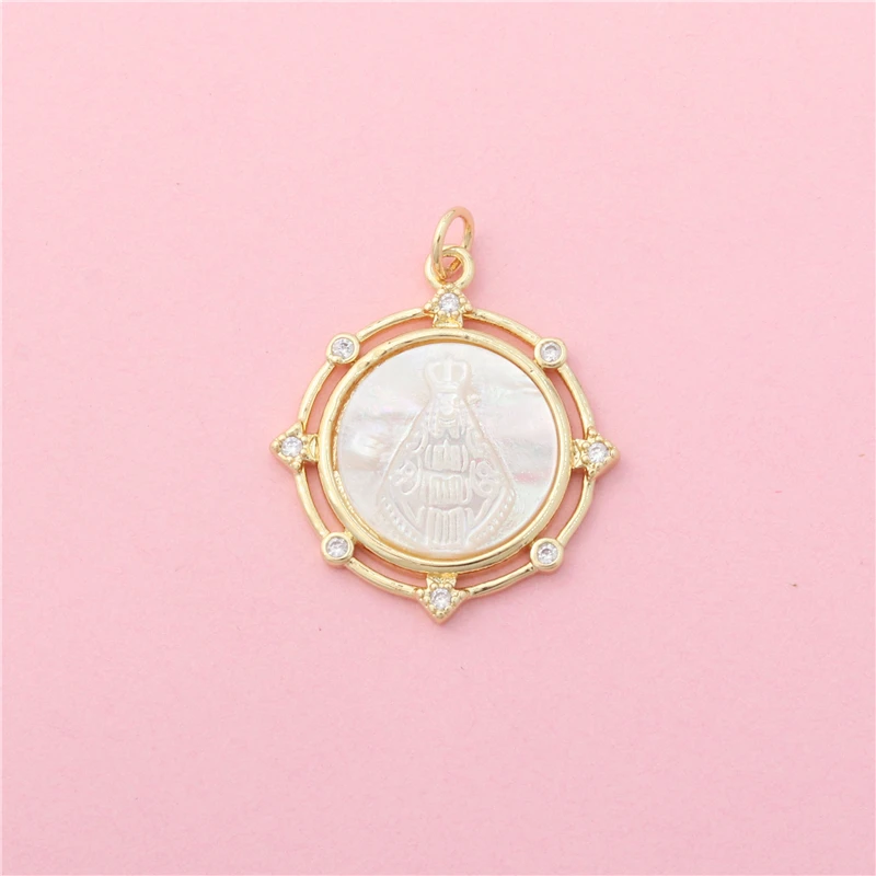10pcs-brass-shell-charms-pendants-for-jewelry-making-diy-bracelet-necklace-earrings-accessories