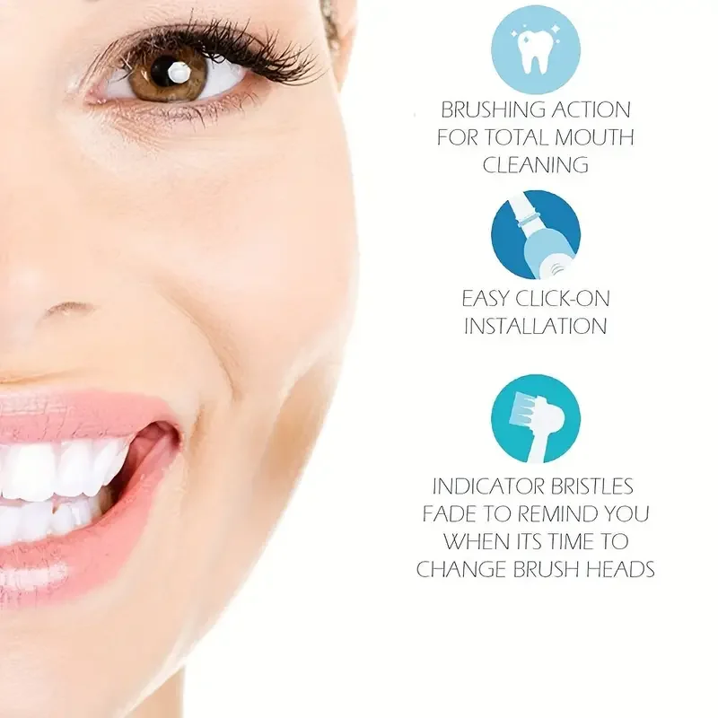 4-16pcs FlossAction Replacement Brush Heads For Oral B Floss Clean Pro Health D16 D12 8860 8875 8900 8950 Electric Toothbrush