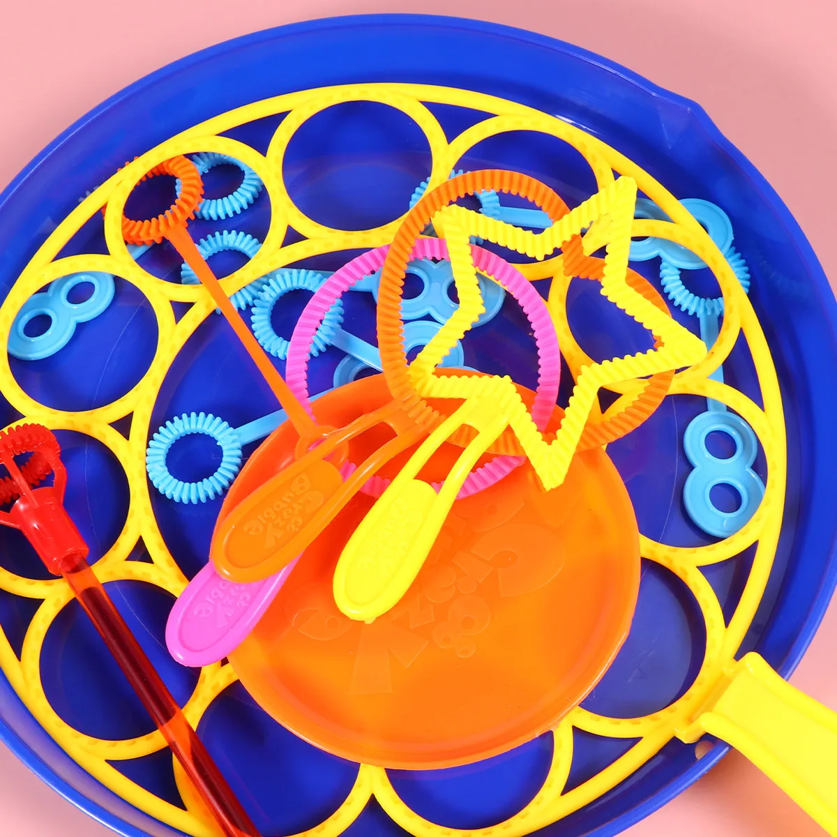 

11Pcs Bubble Making Kit for Kids Diverse Shape Blowers High-Quality Long-Use Lightweight Fun Playtime Outdoor Gift for Children