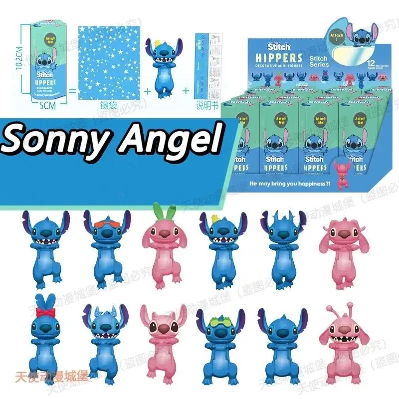 Sonny Angel Blind Box Stitch Series Anime Cartoon Collection Figures Ornaments Cute Dolls Children Christmas Surprise Box