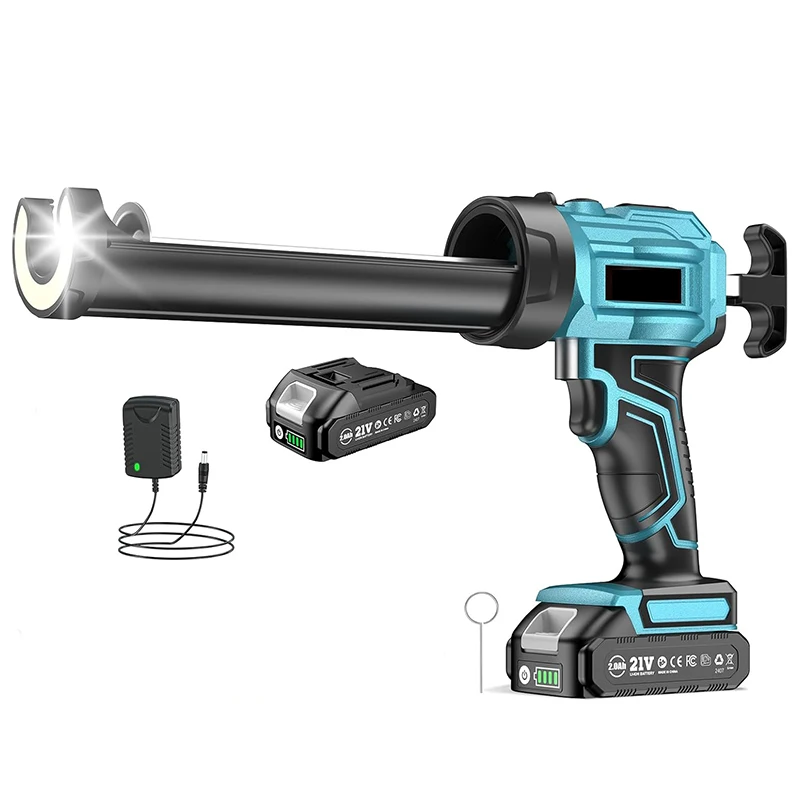 

AKX 20V New Design Automatic Battery Portable Adhesive Caulking Guns Manufacturer Power 4 Speed Silicone Cordless Caulking Gun