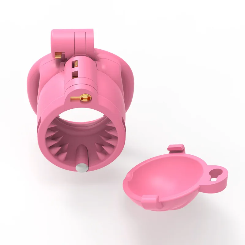 2023 NEW TUSK Design Removable Slide Cap Humanized Cock Cage Male Chastity Device 2 Types Penis Rings Available Adult Sex Toys