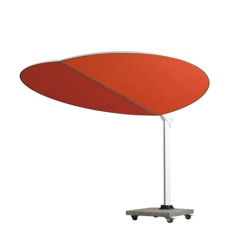New Design Outdoor Beach Pool Leisure Shade Luxury Hydraulic Cantilever Umbrella with 360 Degree Rotating for Hotel & Park Use