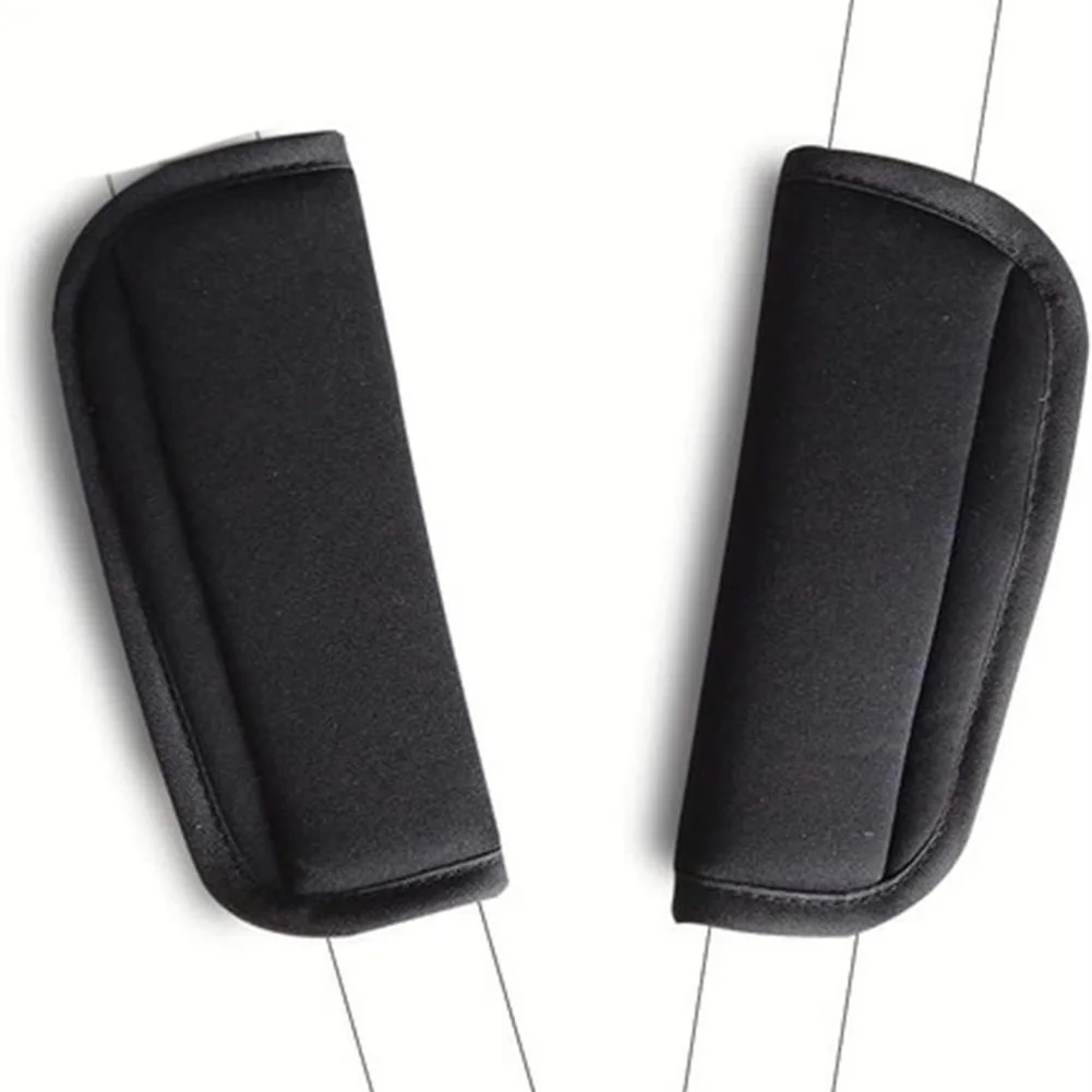 1 pair Baby Child Car Seat Belt Stroller Shoulder strap Cover Protector Crotch pad Cover for Universal Children's Products