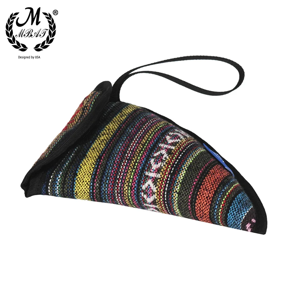M MBAT Suporte de proteção à prova d'água Ocarina Bolsa de armazenamento multicolorida com 12 furos Bolsa protetora de cerâmica Ocarina Acessórios