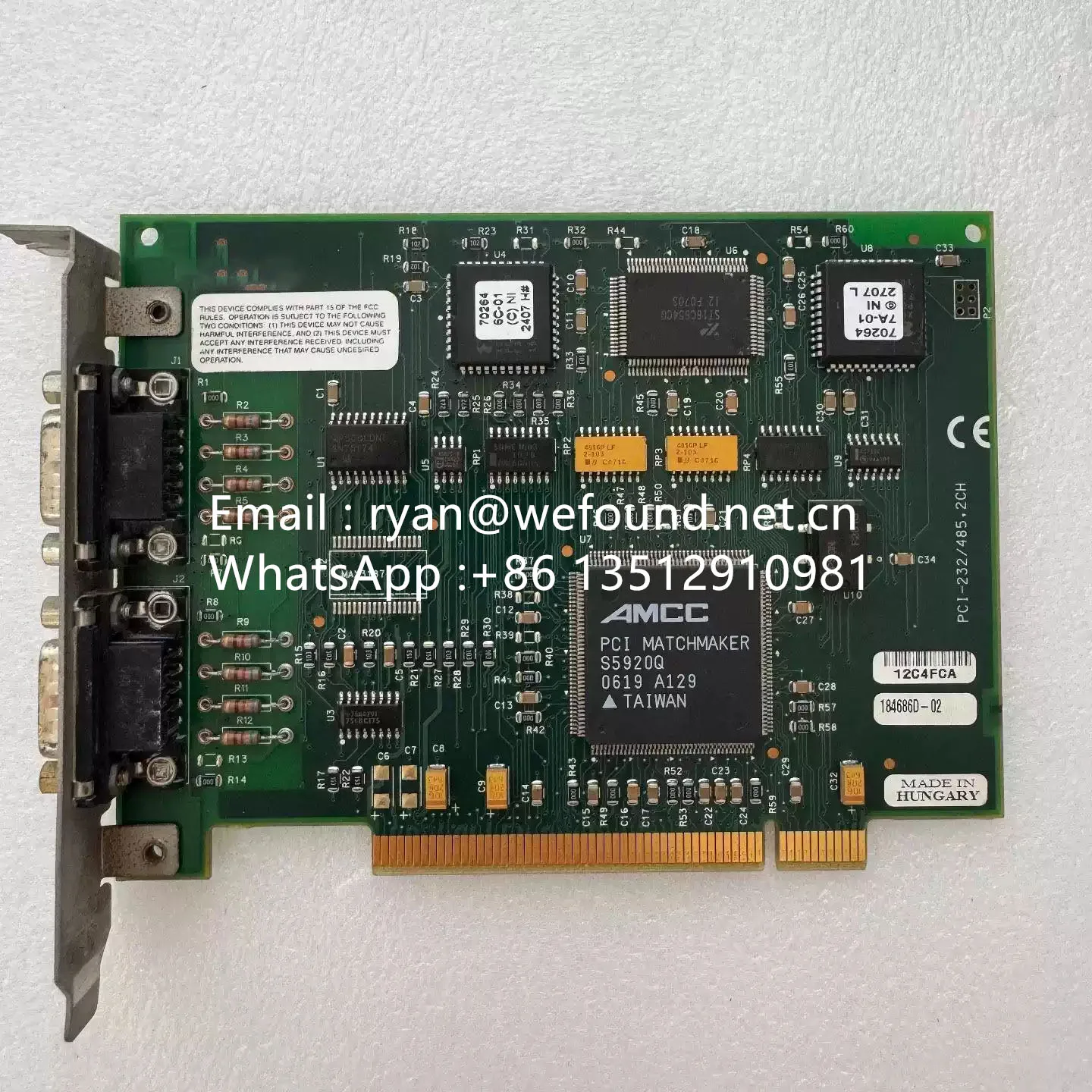 

PCI-232/485.2CH PCI-GPIB