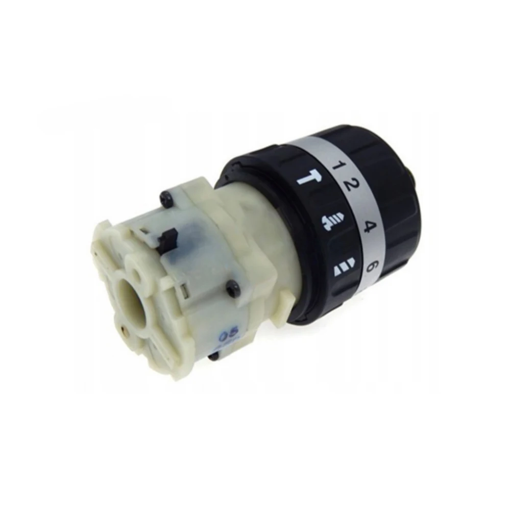 Black Drill Gearbox Environmentally Friendly Materials Electric Drill Part Easy Installation Engineering Plastic Heat Resistant