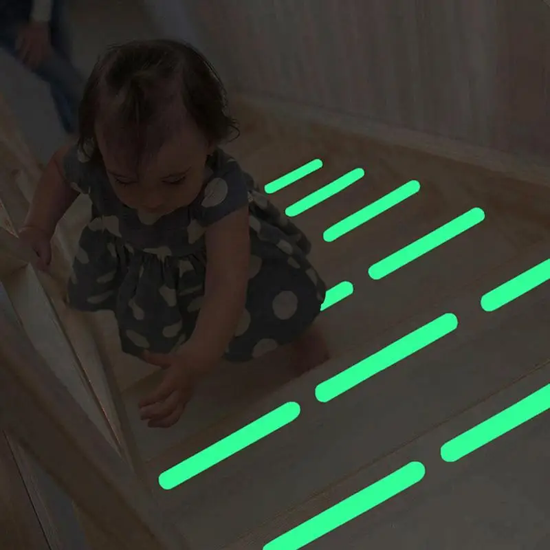 Luminous Anti-skid Strip Bathtub Waterproof Safety Strips Stair Luminous Stickers Non Slip Adhesive Tape For Bathtub Floor