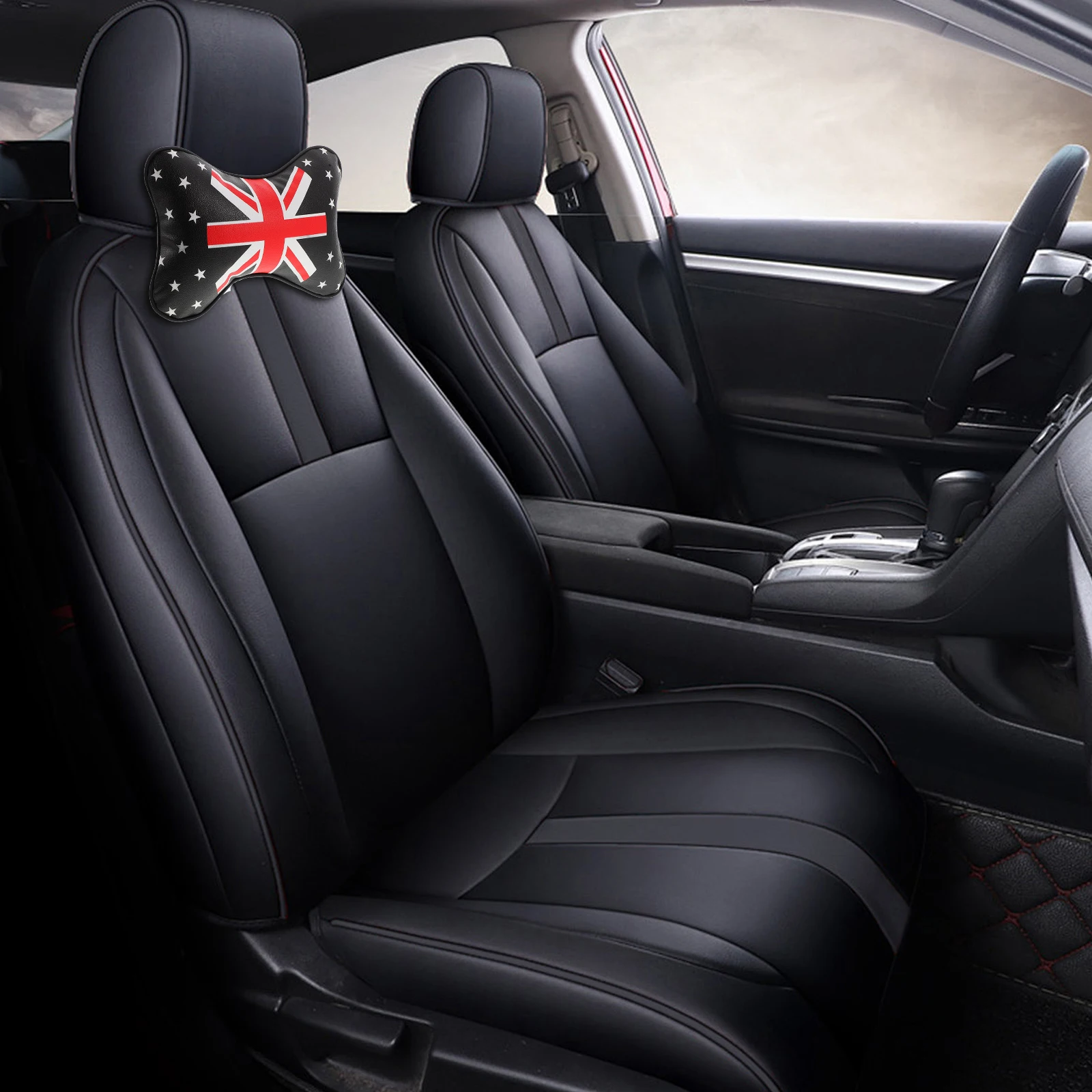 

Car Neck Pillow Seat Head Support for Driving Office Chair Kids Car Pillows Cotton Sleeping Rest Unique Design PP Comfortable