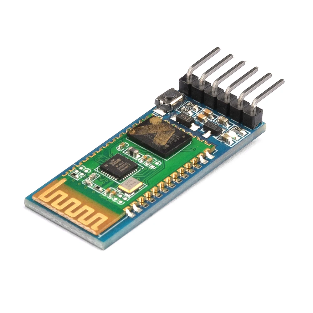 HC-05-esclavo maestro-esclavo, módulo de paso de serie Bluetooth integrado, de 6 pines antirretroceso, serie inalámbrica para Arduino