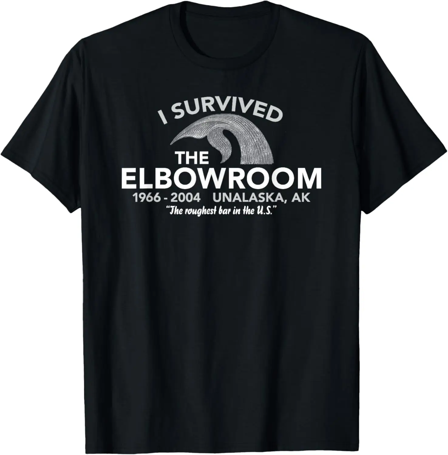 Футболка Unalaska Alaska Футболка Elbow Room Bar Survivors