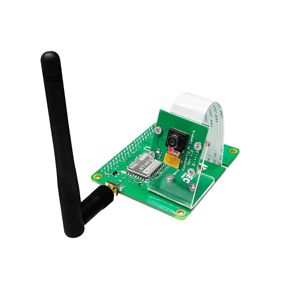 وحدة Heltec Wi-Fi HaLow Pi-CamLow Raspberry Pi HAT كاميرا 5 ميجابكسل نطاق 2 كجم 32.5 ميجابت في الثانية شبكة نقل البيانات عالية السرعة