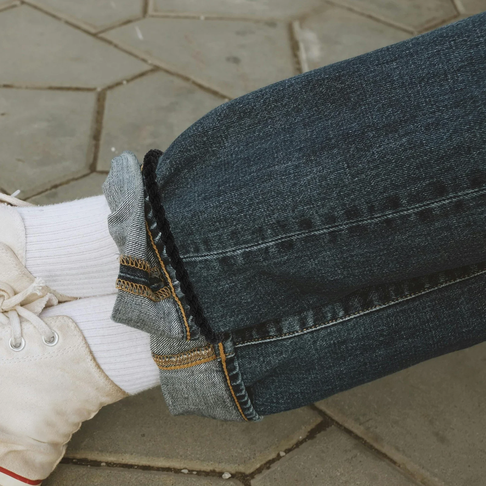 

12 pcs Elastic Boot Straps For Men Women Durable Outdoor Legging Rope With Metal Hooks Pant Leg Holder For Hiking Camping