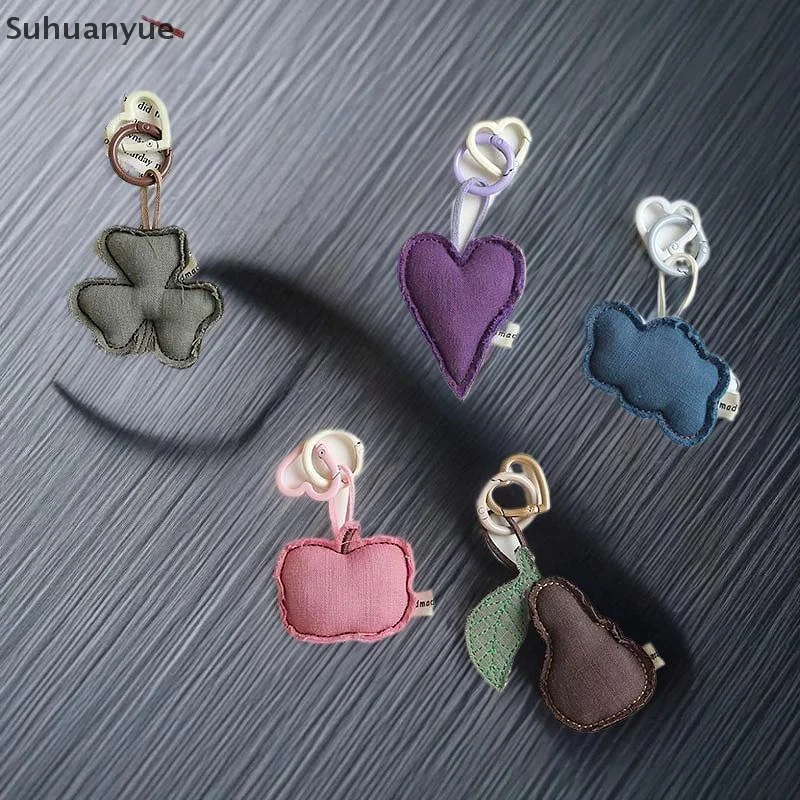 

Adorable 2025 Fruit Cloud Fabric Pendant for Personalized Bag and Phone Accessories, Korean Inspired Design