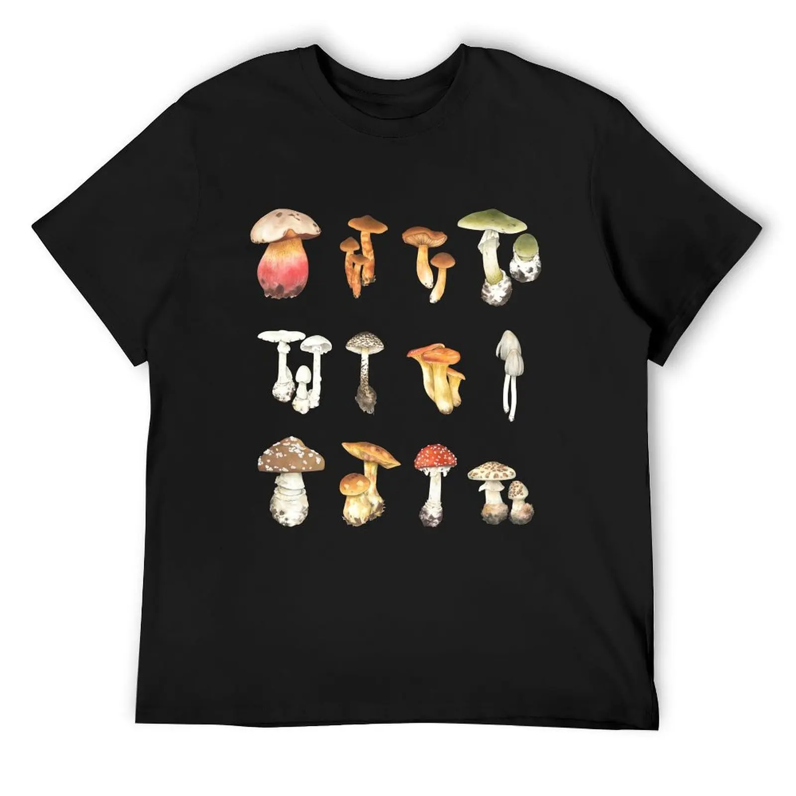 

Poisonous mushrooms T-Shirt football t shirt cotton graphic tees Luxury man mens graphic t-shirts anime