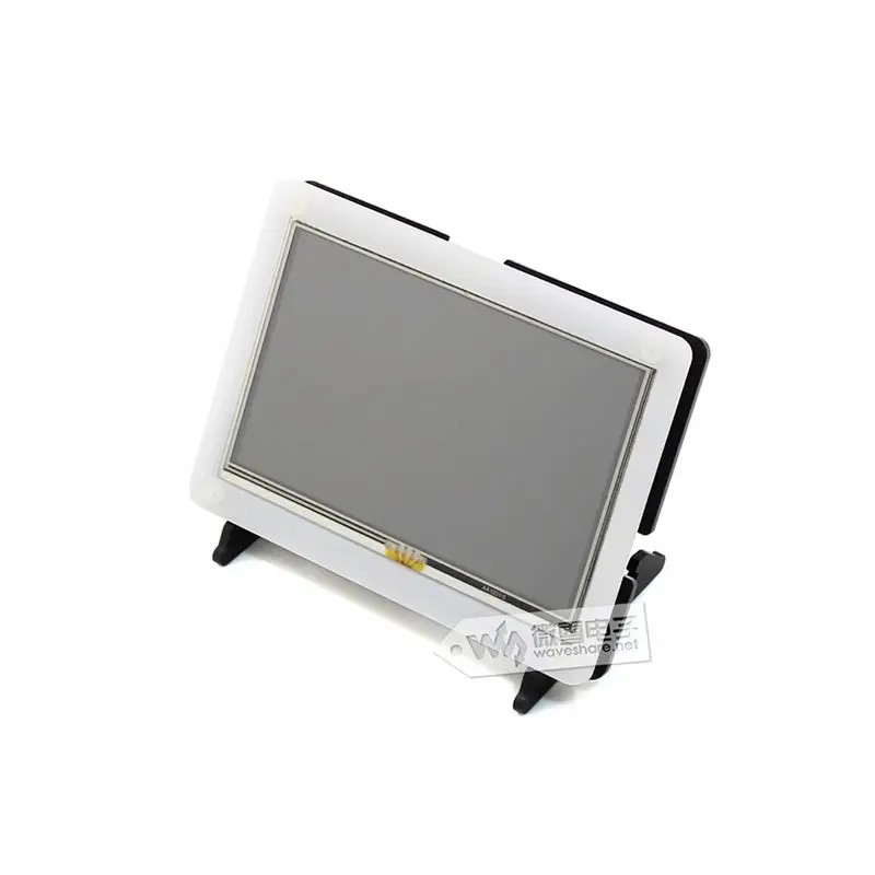 Raspberry Pi 5th Generation 5-inch Display HD-MI Interface Resistance Touch Screen Computer Secondary Screen Desktop Screen