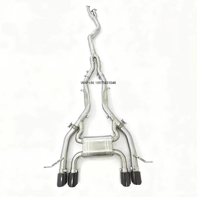 

GDR Stainless Steel Catback Valvetronic Valved Exhaust Tip for M2 F80 M3 M4 M5 F82 F87 F90 G80 G82 G83 G87 3.0T S55 Car