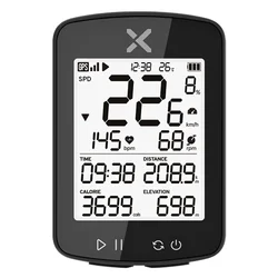 XOSS-GPS Bike Speedometer Tracker, Odometer, Road MTB Computer, English Version, Small G Bike, G, G2 + Meter Walker GPS