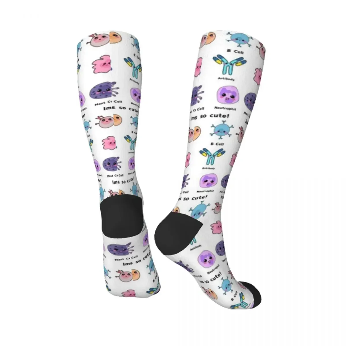 Immunology is so Cute Version 2 Socks football winter cycling cotton Socks Woman Men's