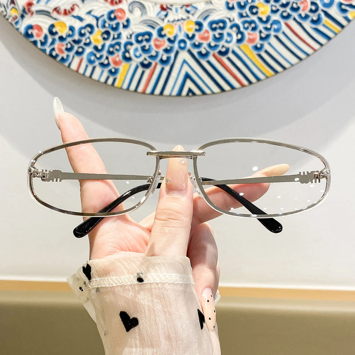 Women'S Fashion Glasses Non Prescription - زوج واحد من نظارات النساء بإطار