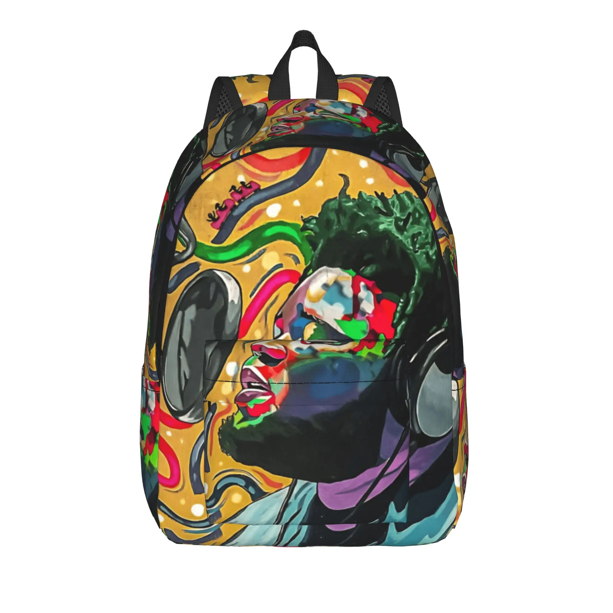 Beautiful Mind Albums Covers Rod Wave Backpack  Workout Backpacks Unisex Elegant School Bags Custom Print Rucksack