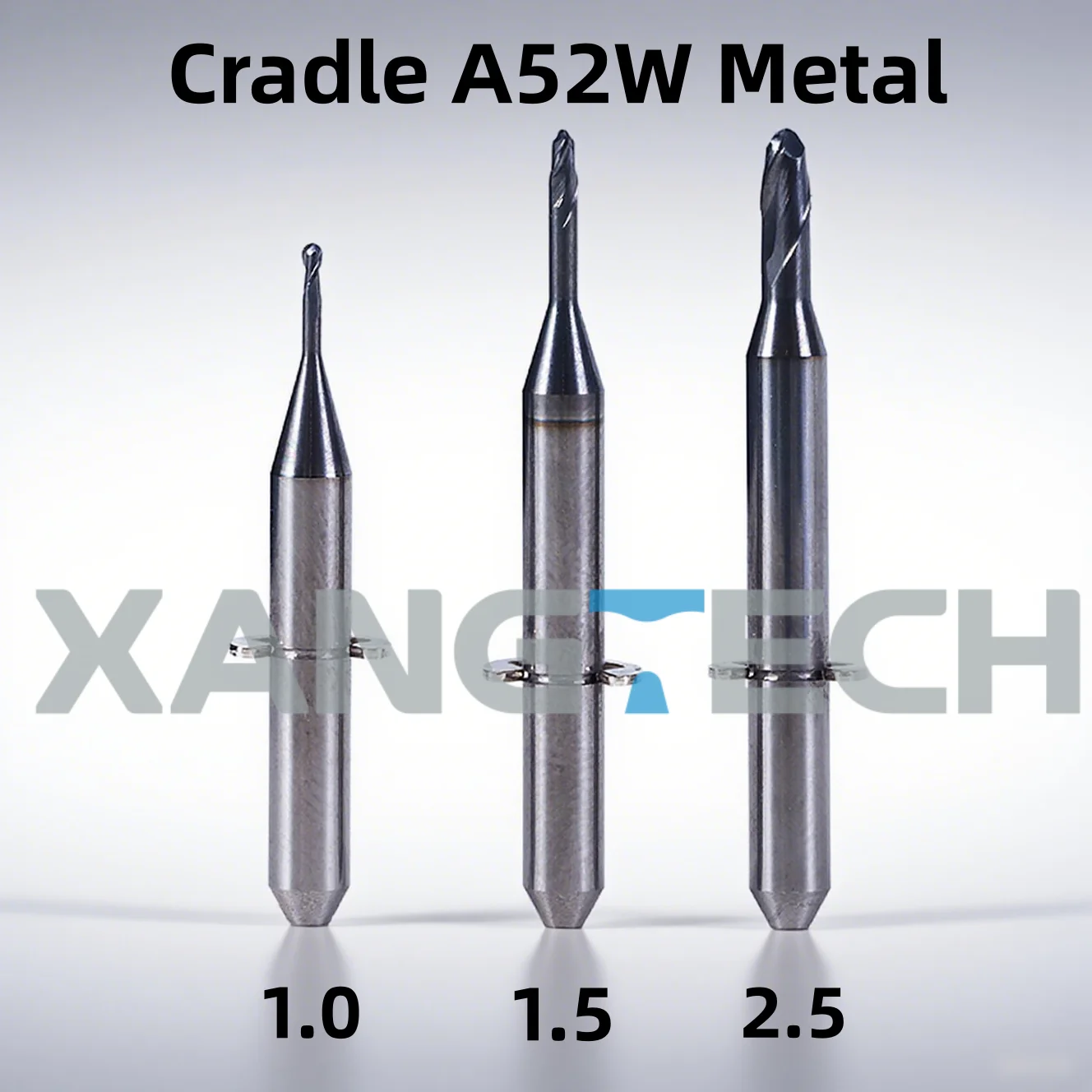 

XANGTECH Cradle A52W Металлический фрезерный бор A51/A52 для циркония 0,6/1,0/2,0 м Фрезы Стоматологическая лаборатория