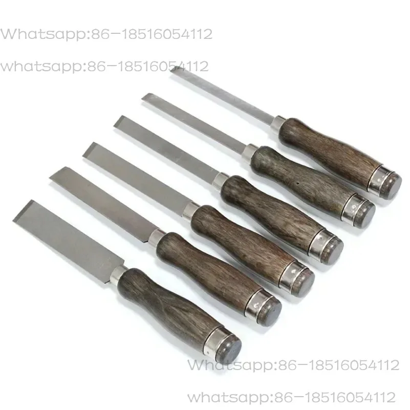 

1 Set Carpentry Chisel Professional Joinery Half Gouge Flat Woodworking Sculpture Tool Mahogany and Walnut Woodcut Carving Knife