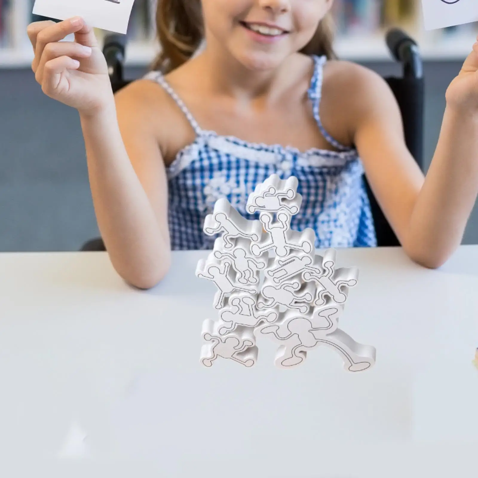 13x Houten Blokken Stapelen En Balanceren Speelgoed Montessori Speelgoed Educatieve Acrobatische Groep Interlock Speelgoed Gebouw Speelgoed Voor Kinderen