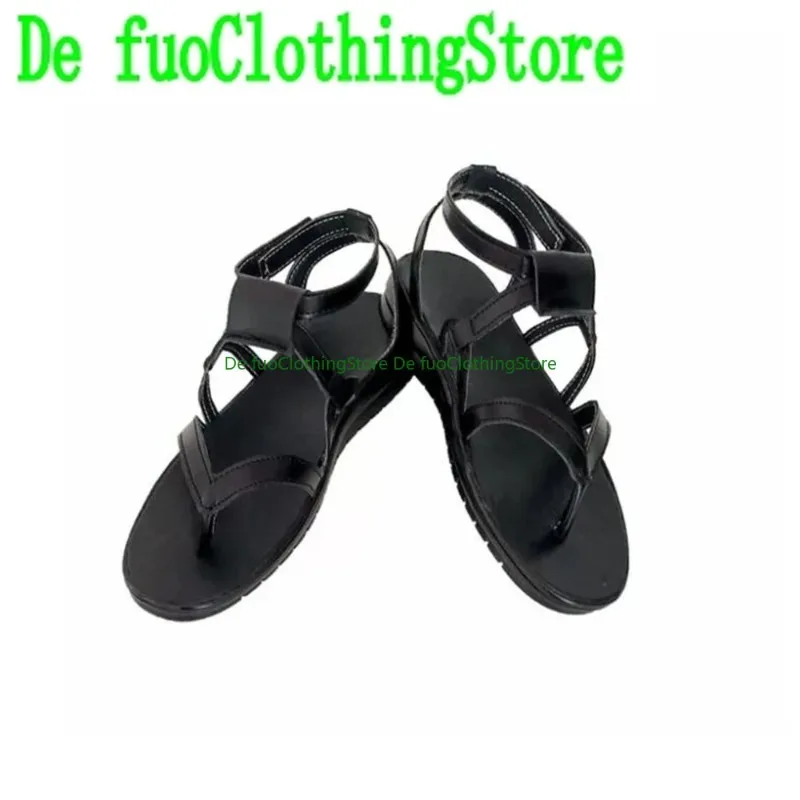 Defuo paraíso do inferno asaemon sagiri hells paraíso cosplay sapatos botas jogo anime dia das bruxas natal roupas defuoclothing