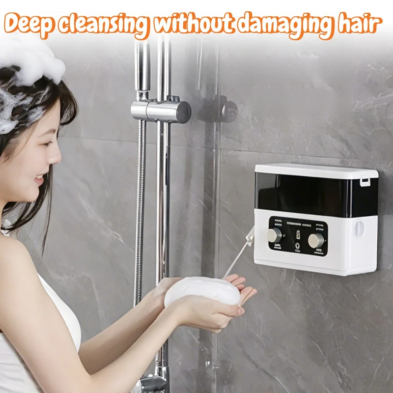Automatic Foaming Machine Dual Purpose Soap Dispenser Wall Mounted Bathroom Accessories Waterproof Foaming Soap Dispensers