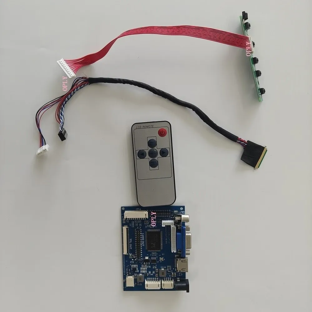 Controller board for HSD101PFW2-B00 HSD101PFW2-C00 HSD101PFW2 1024×600 40Pin LCD Panel Display VGA AV HDMI-Compatible WLED Kit