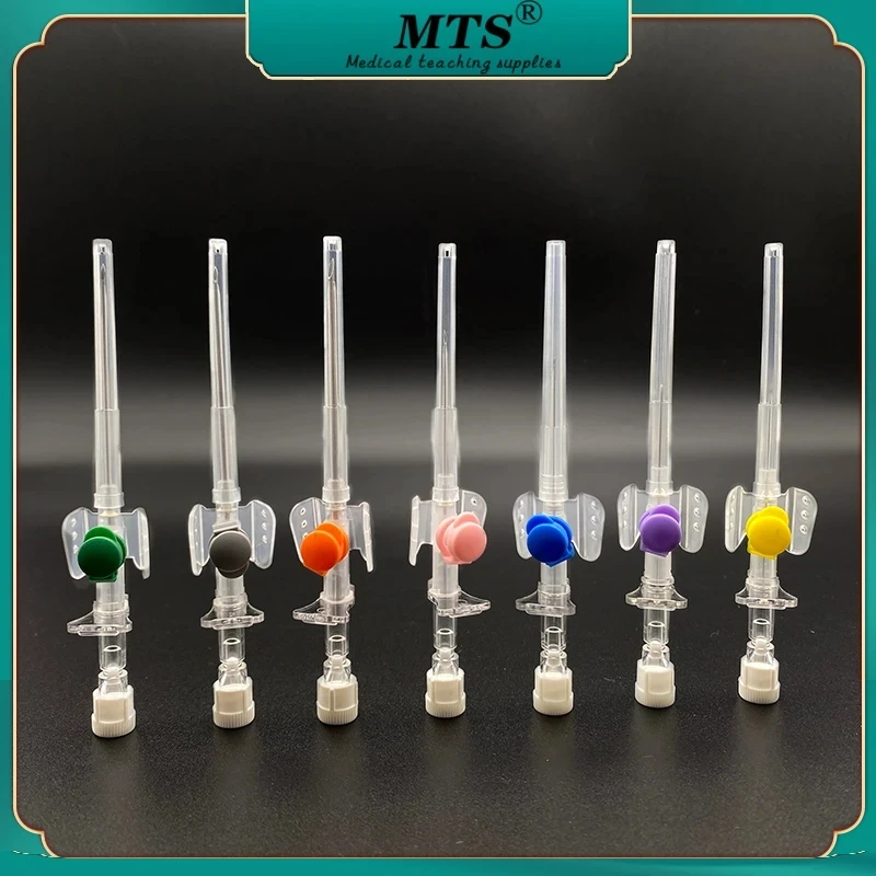 

MTS Intravenous needle Multiple size options Disposable indwelling hypodermic needle IV Catheter with Injection