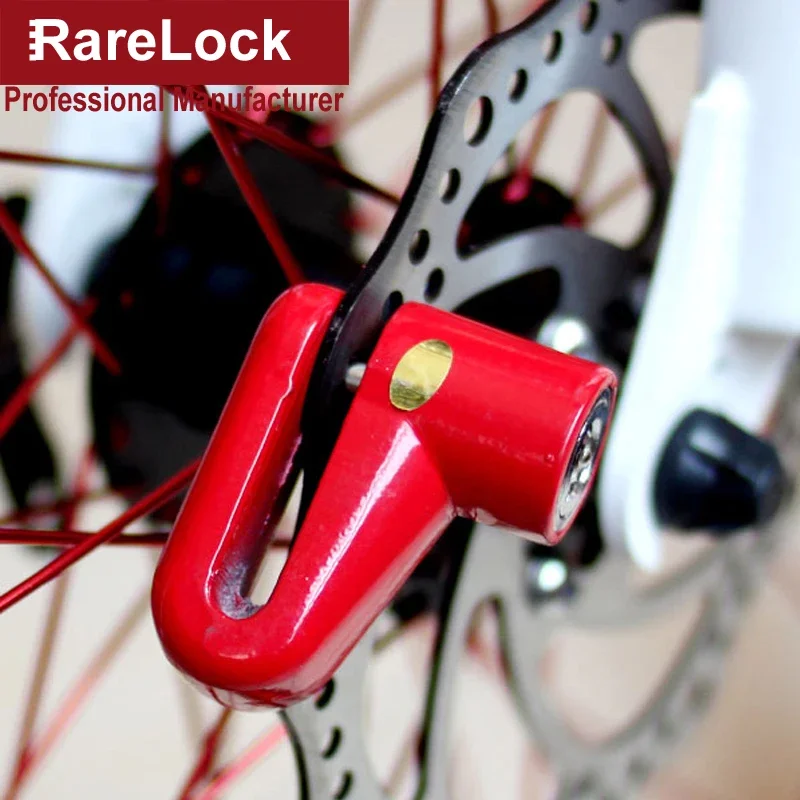 3 اللون الصلب مكافحة سرقة مكبح قرصي قفل للدراجات الجبلية مركبة دراجة نارية 55 مللي متر * 44 مللي متر * 9 مللي متر Rarelock ZS15 H