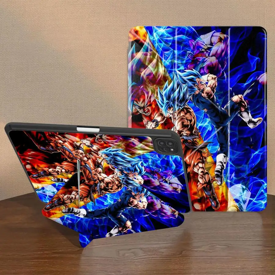 

Dragon Ball Goku Vegeta Tablet Case For iPad Pro 2025 Air 4 5 M3 M2 1 2 M4 11inch Pro 11th 10th 9th 8th 7th 12.9inch Mini 6 7